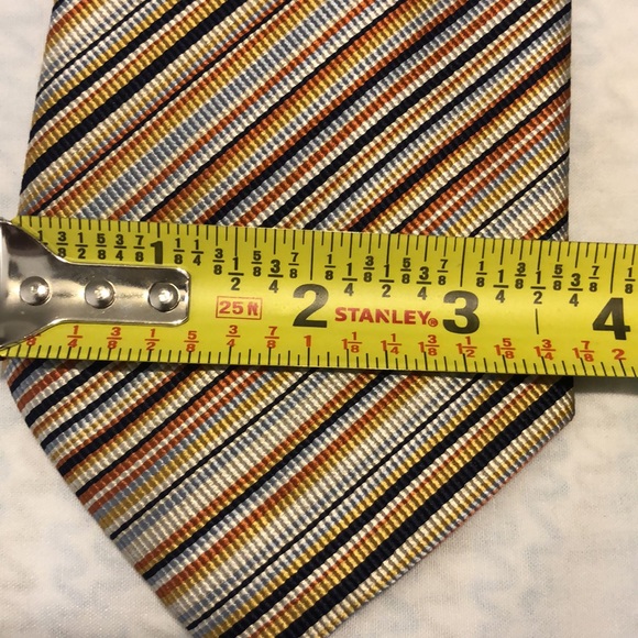 COUNTESS MARA TIE- Multi Copper/ Stripes - Picture 6 of 7